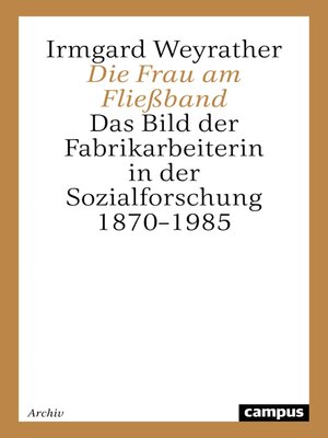 cover image of Die Frau am Fließband